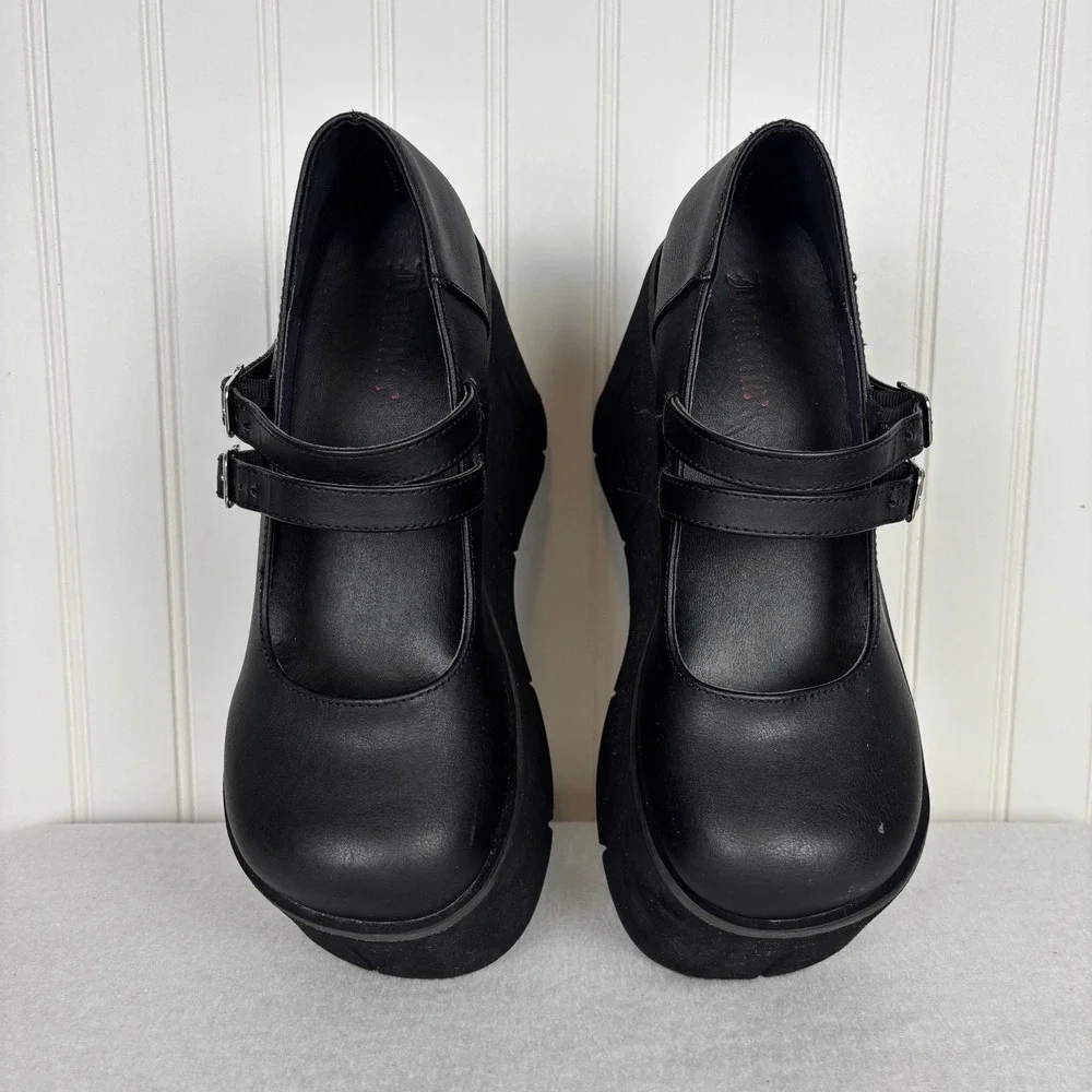 Demonia Kera Mary Jane Platform Shoes Black Dolls Kill Goth Punk Emo Women 9